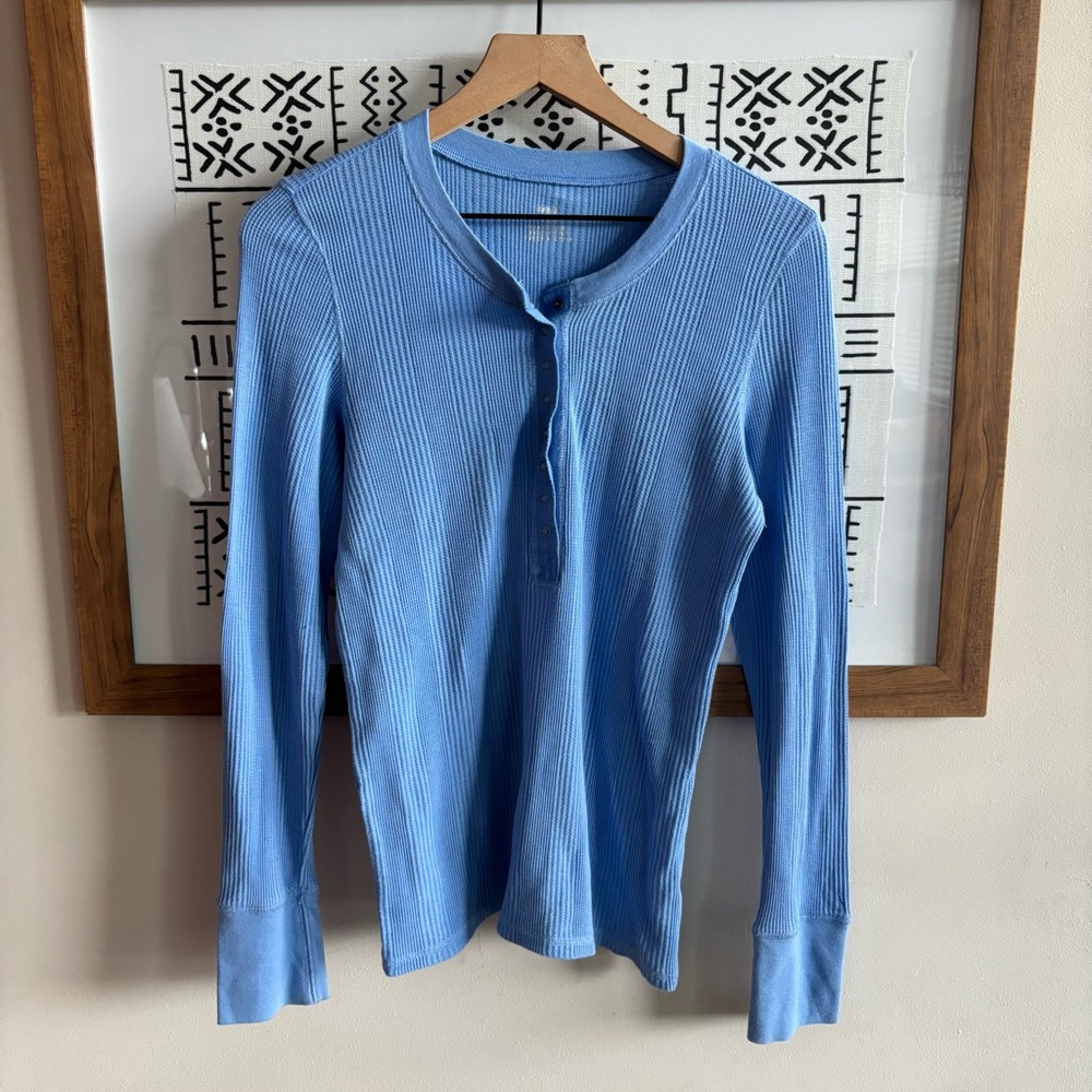 Aerie Half Snap Long Sleeve